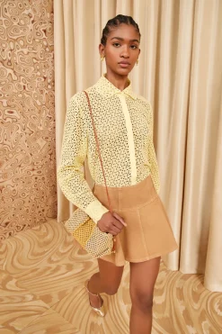 Shop Ulla Johnson Abbott Blouse Chantilly