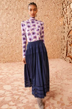 Sale Ulla Johnson Alara Skirt Midnight