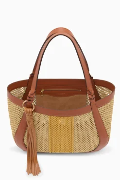 Online Ulla Johnson Albers East West Tote Raffia Stripe