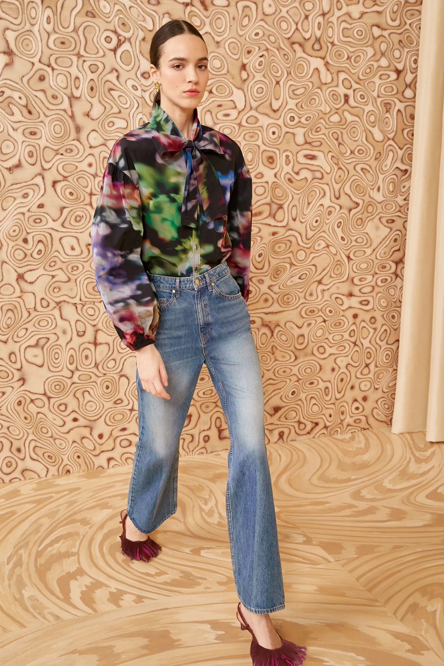 Sale Ulla Johnson Albie Blouse Aura