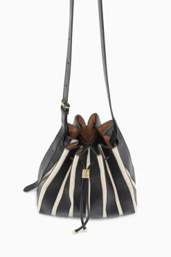 Discount Ulla Johnson Alma Everyday Bucket Noir Stripe
