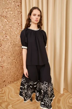 Sale Ulla Johnson Amara Top Raven