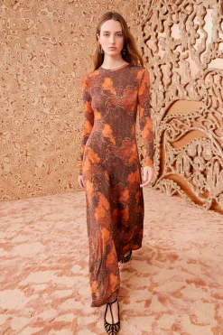 Discount Ulla Johnson Amari Dress Amber