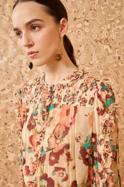 Flash Sale Ulla Johnson Andi Blouse Camellia
