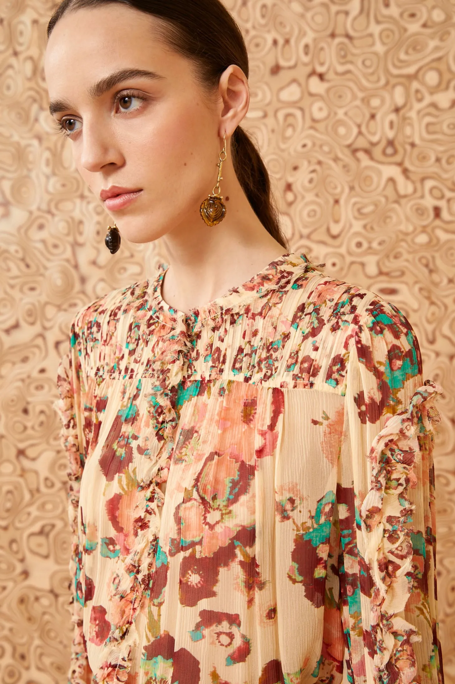 Flash Sale Ulla Johnson Andi Blouse Camellia