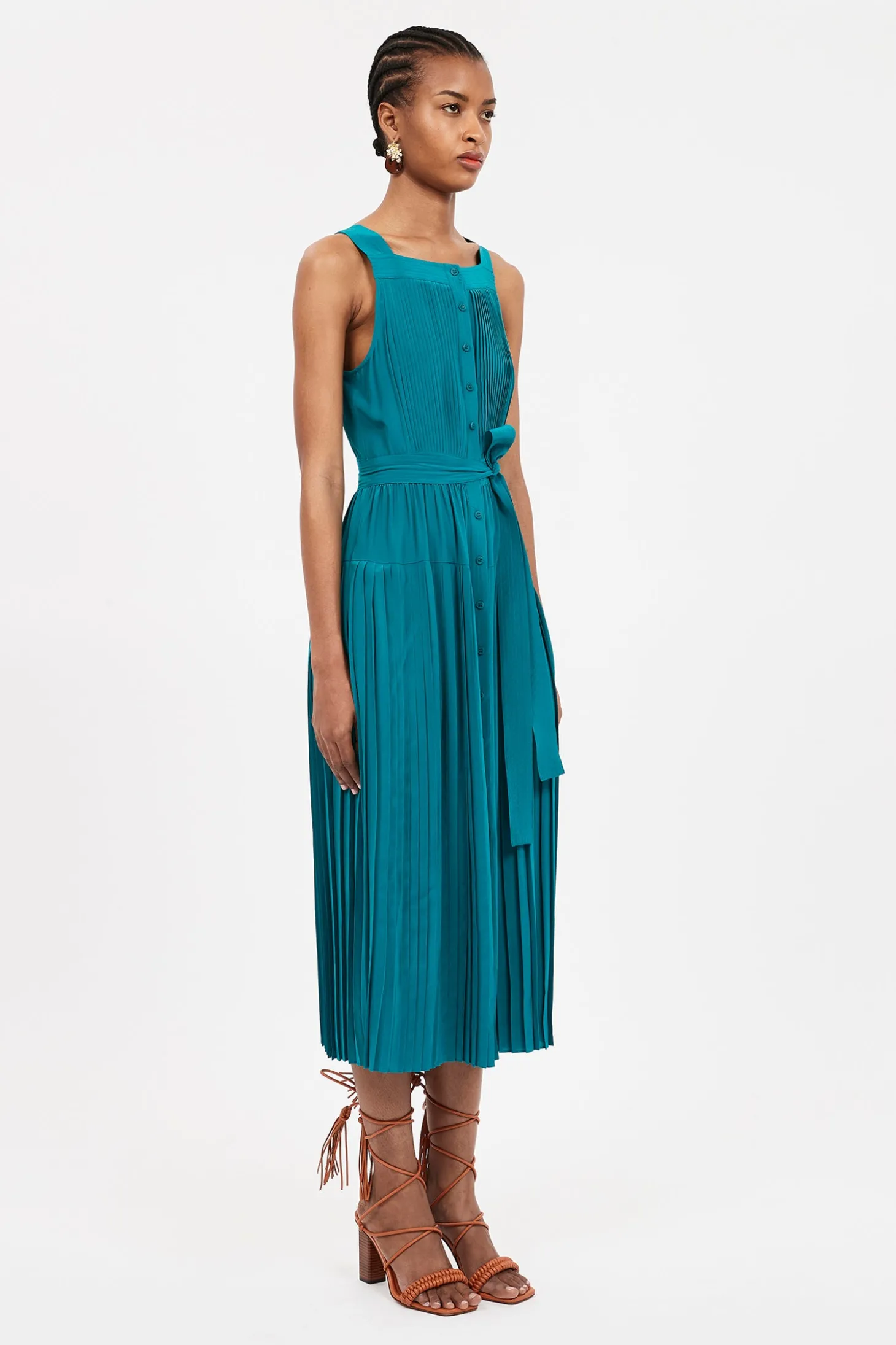Shop Ulla Johnson Annabeth Dress Jade
