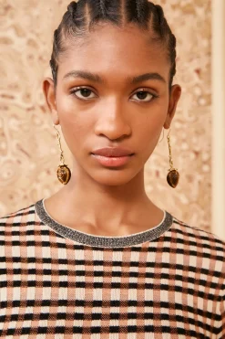 Discount Ulla Johnson Anouk Dress Tierra Check