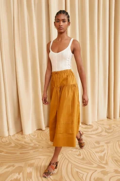 Sale Ulla Johnson Anthia Skirt Topaz