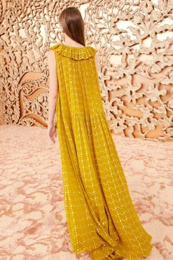 Shop Ulla Johnson Audelia Gown Limonite