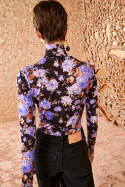 Flash Sale Ulla Johnson Aurelia Turtleneck Iris