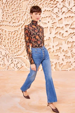 Cheap Ulla Johnson Aurelia Turtleneck Minuit