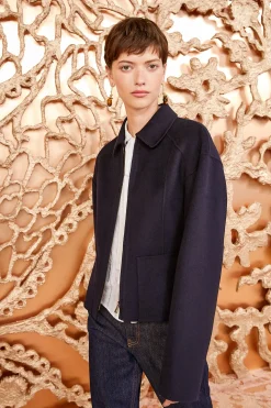 Sale Ulla Johnson Carina Jacket Midnight