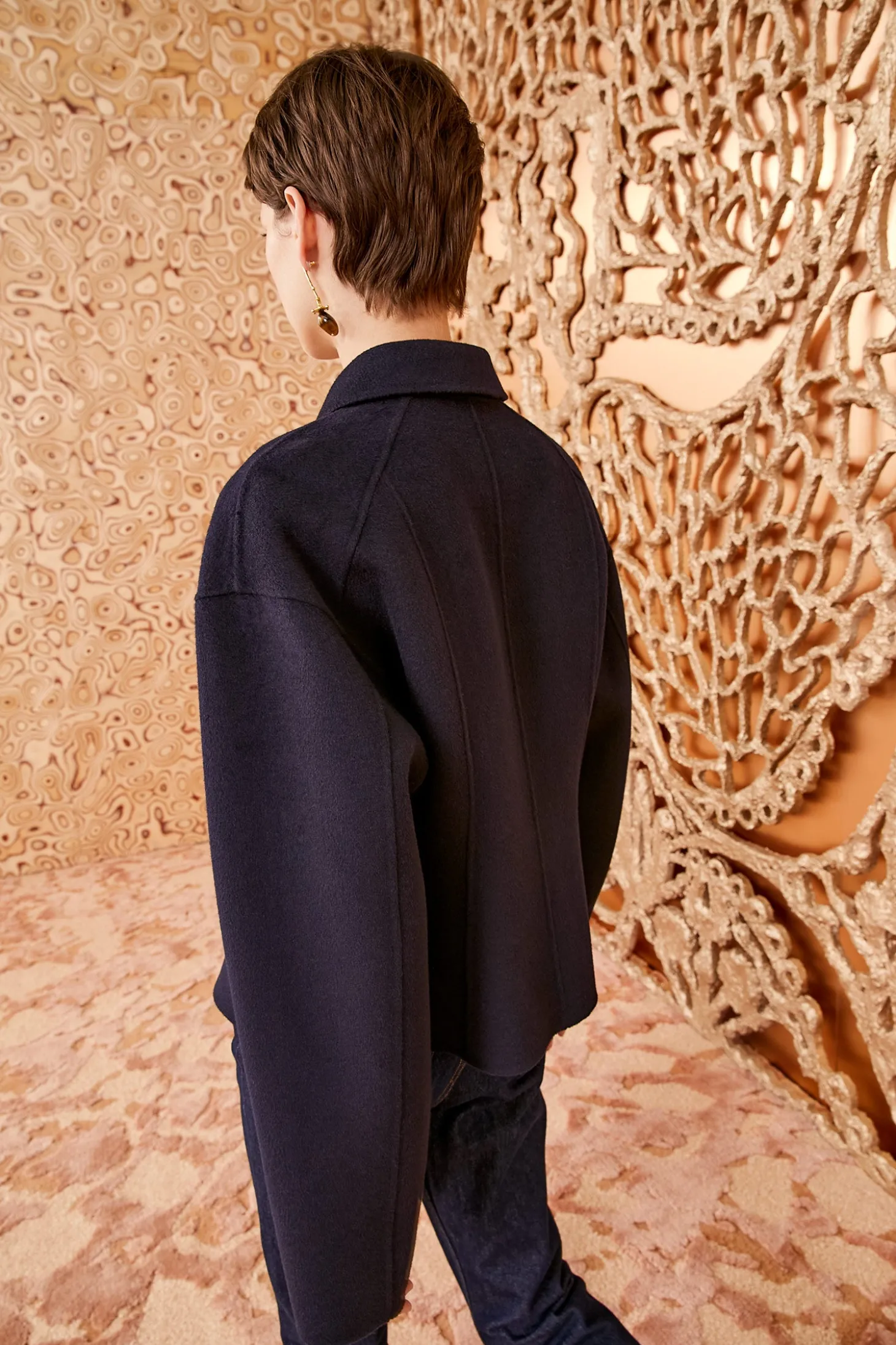 Sale Ulla Johnson Carina Jacket Midnight