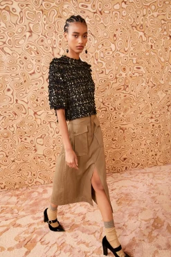 Best Sale Ulla Johnson Carmella Blouse Cosmos