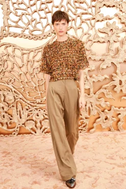 Store Ulla Johnson Carmella Blouse Tiger's Eye