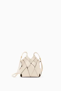 Discount Ulla Johnson Charlotte Woven Crossbody Cowrie