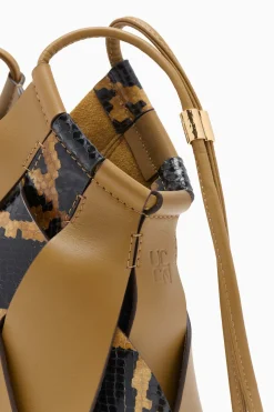 Hot Ulla Johnson Charlotte Woven Crossbody Desert Exotic