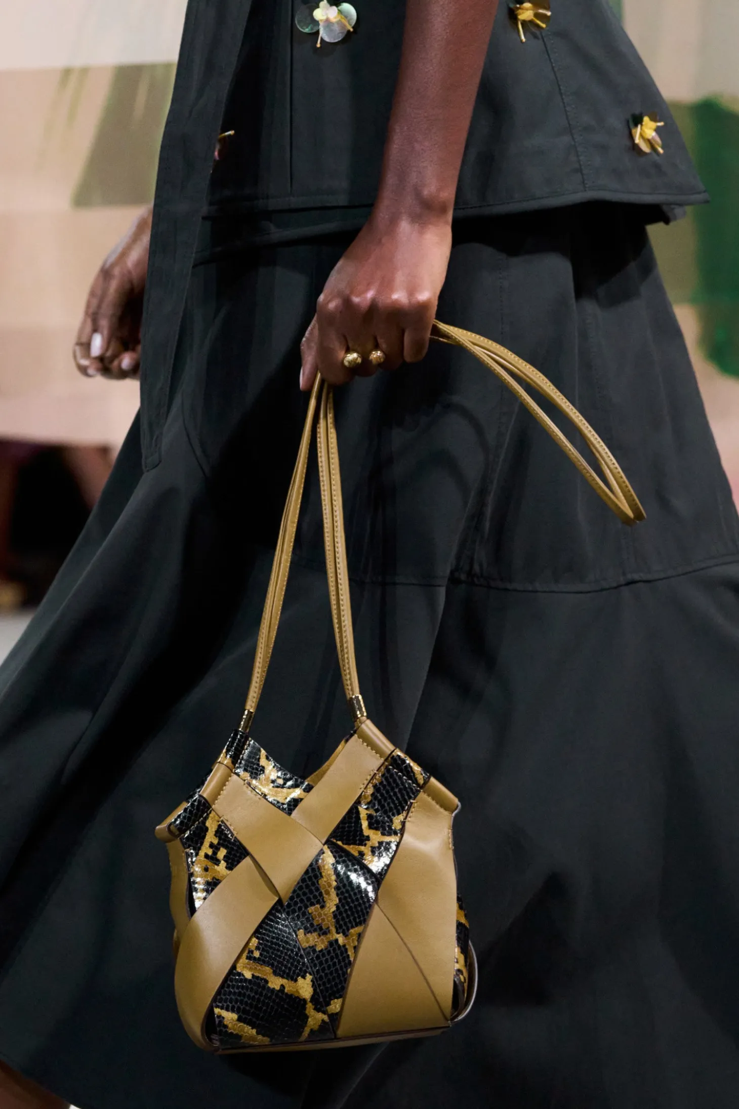 Hot Ulla Johnson Charlotte Woven Crossbody Desert Exotic