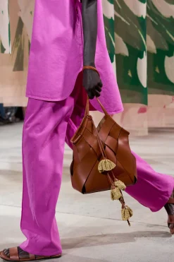 Best Sale Ulla Johnson Charlotte Woven Large Tote Sierra