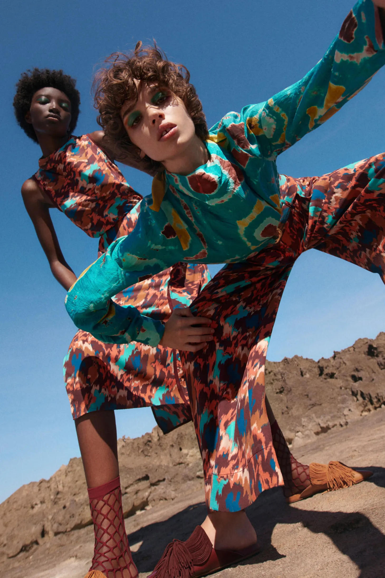 Hot Ulla Johnson Cleo Top Desert Bloom