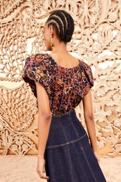 Store Ulla Johnson Cora Top Rosefinch