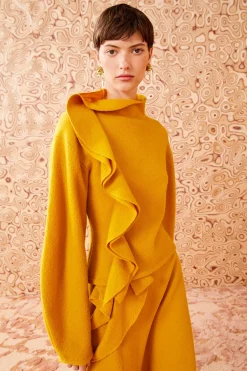 Flash Sale Ulla Johnson Corinna Pullover Turmeric