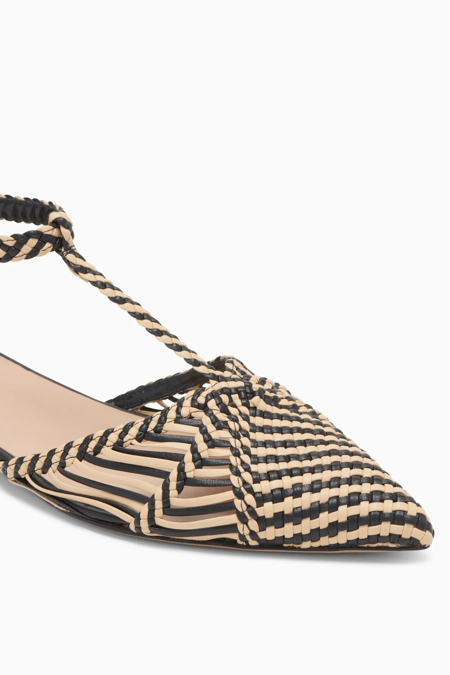 Hot Ulla Johnson Daria Flat Sand Colorblock