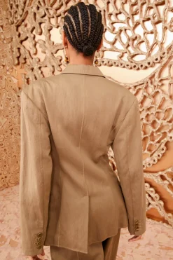 Hot Ulla Johnson Dhemi Jacket Driftwood