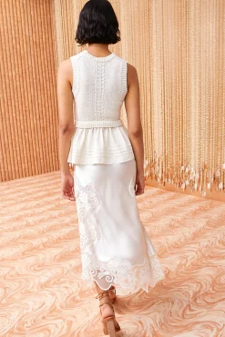 Best Sale Ulla Johnson Edda Top Ivory