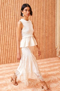 Best Sale Ulla Johnson Edda Top Ivory