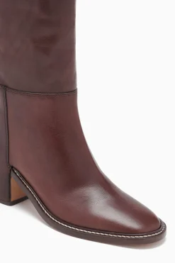 Fashion Ulla Johnson Elena Riding Boot Chocolate