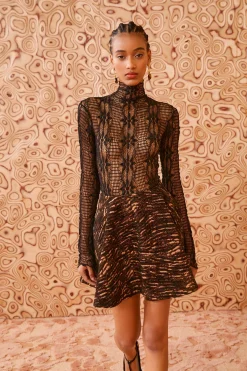 Hot Ulla Johnson Elise Skirt Onyx