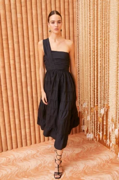 Discount Ulla Johnson Ellie Dress Noir