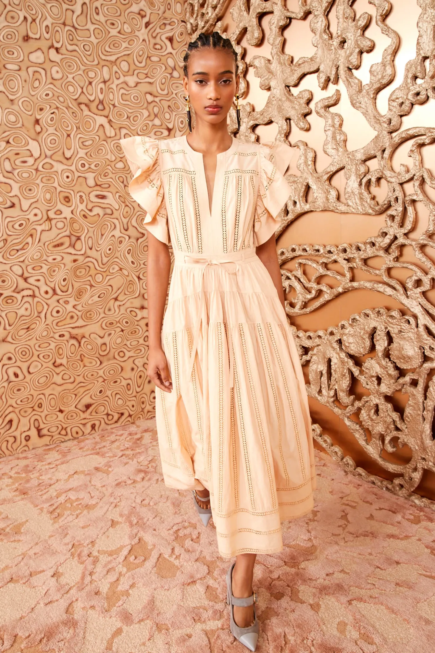 Clearance Ulla Johnson Emery Dress Petal