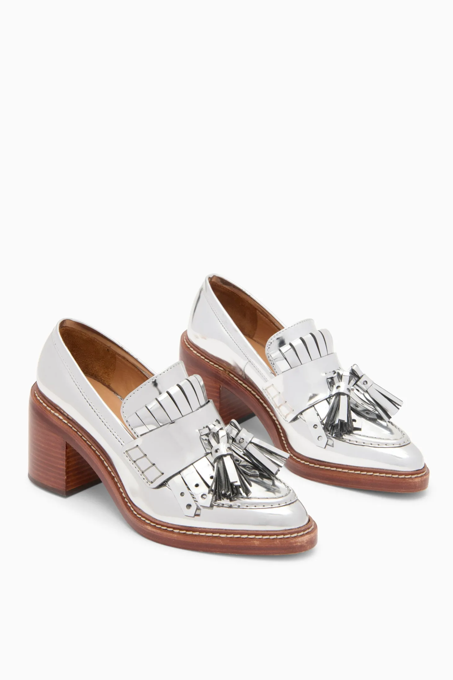 Best Ulla Johnson Fiona Loafer Heel Gunmetal
