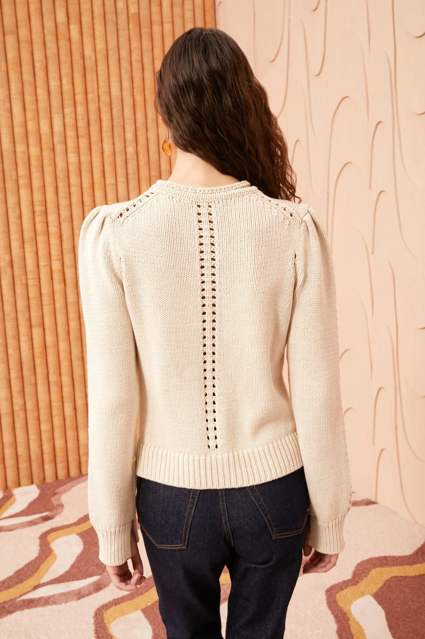 Flash Sale Ulla Johnson Florence Pullover Alabaster