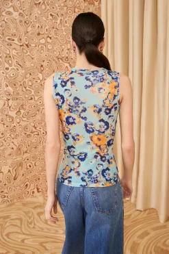 Best Sale Ulla Johnson Gabi Top Morning Dew