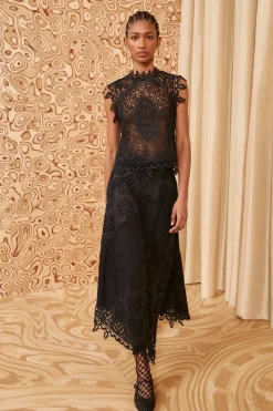 Sale Ulla Johnson Gaia Top Noir