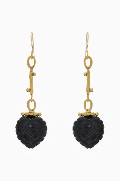 Hot Ulla Johnson Galia Earring Black Onyx