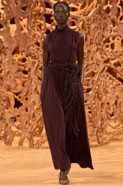 Clearance Ulla Johnson Gemma Dress Mahogany