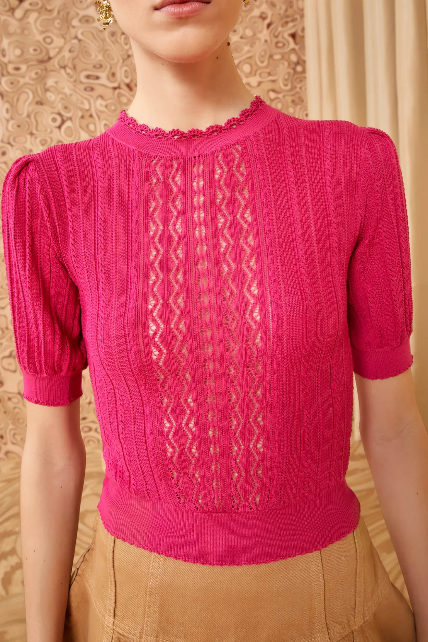 Outlet Ulla Johnson Gemma Top Orchid