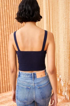 Fashion Ulla Johnson Giselle Top Midnight