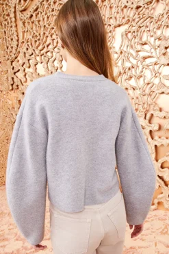 Best Sale Ulla Johnson Hadley Cardigan Heather Grey