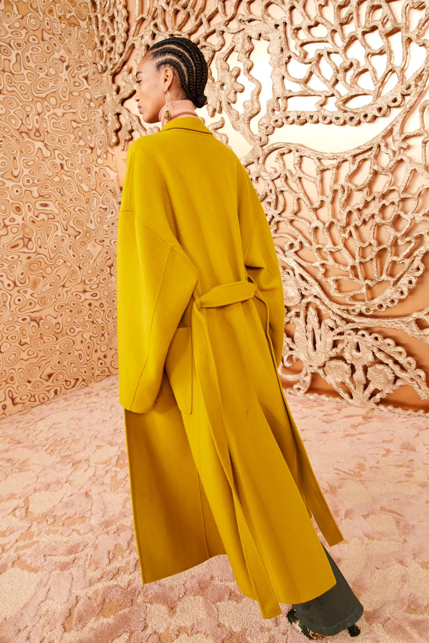 New Ulla Johnson Harlow Coat Turmeric