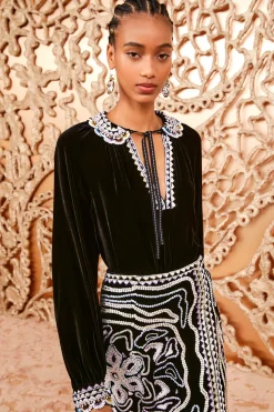 Fashion Ulla Johnson Julien Top Obsidian