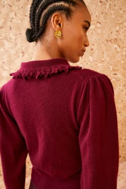 Cheap Ulla Johnson Kalila Cardigan Malbec