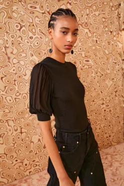 Flash Sale Ulla Johnson Kayla Top Noir