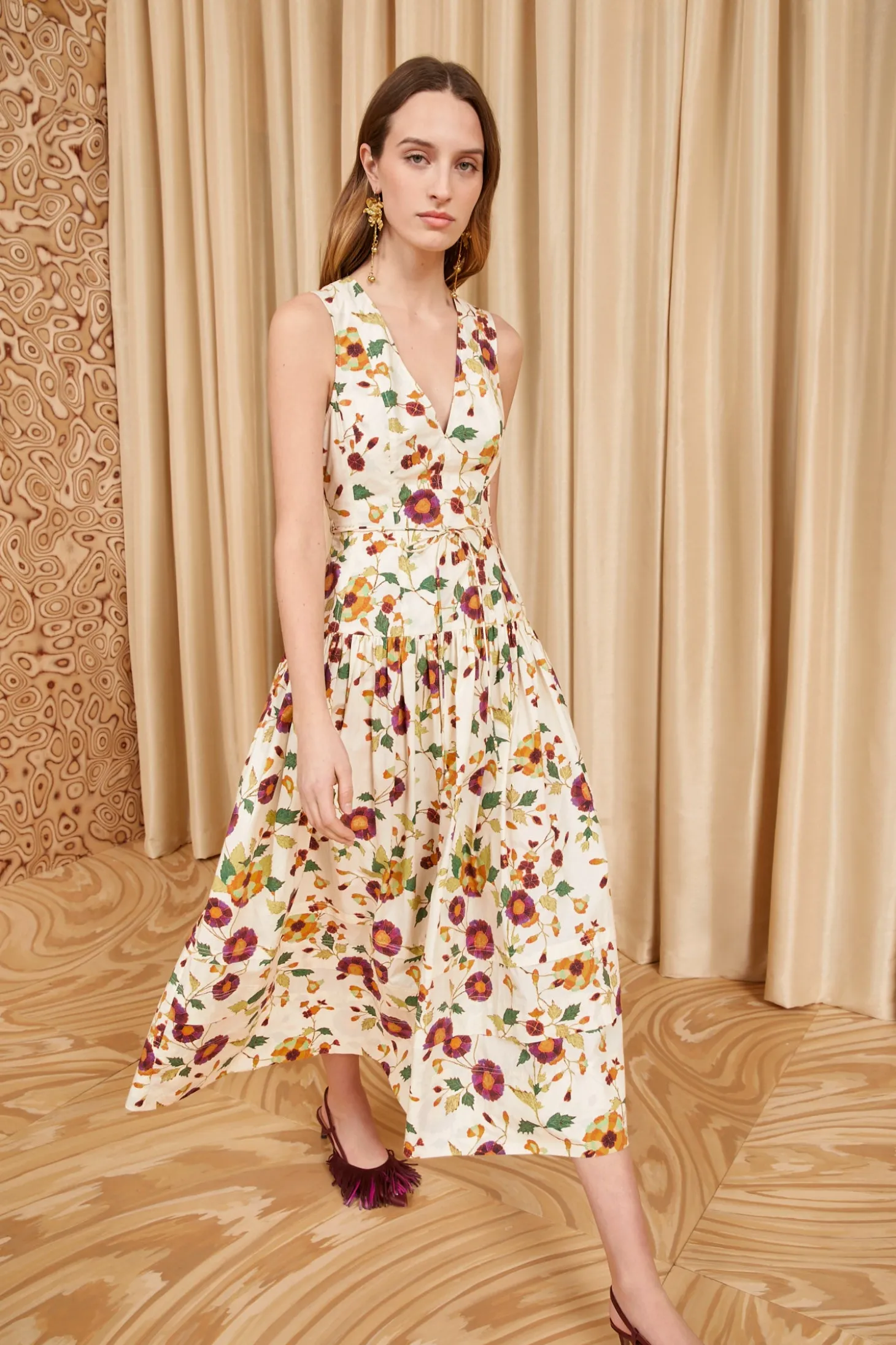 Store Ulla Johnson Kiran Dress White Iris