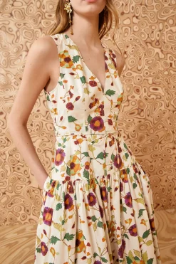 Store Ulla Johnson Kiran Dress White Iris