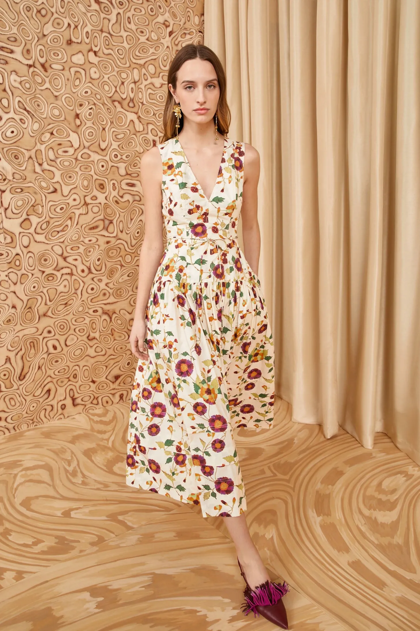 Store Ulla Johnson Kiran Dress White Iris